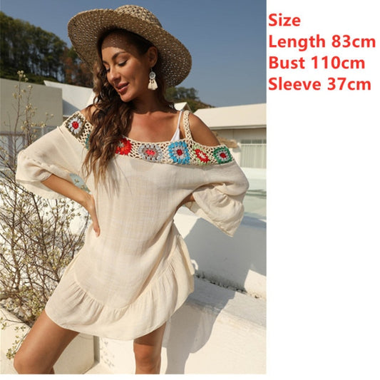 Woman Beach Cover Up Dress Fringe Tunic Yellow Beachwear 2021 Summer Women Tassel Bathing Suit Women's Swimsuit Cover-Ups Pareos