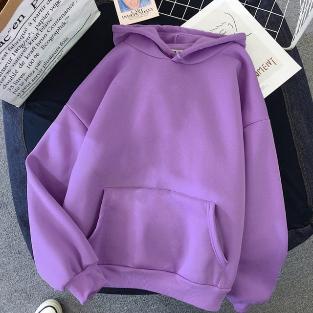 Women Hoodies Casual Planet Print Solid Loose Drawstring Sweatshirt Long Sleeve Hooded 2021 Autumn Female Pullover