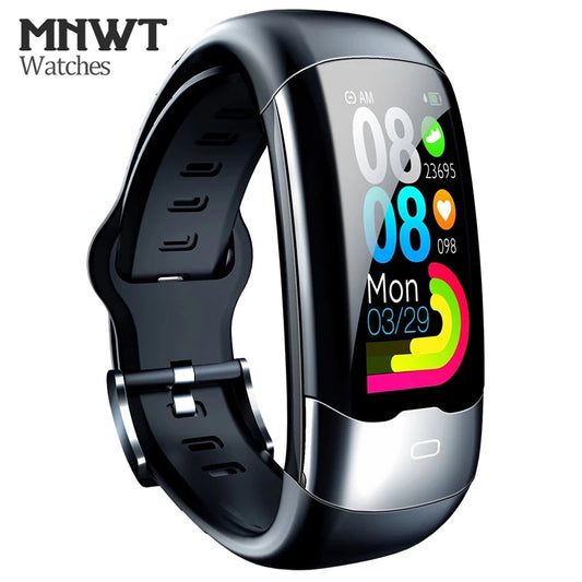 MNWT Fashion New Smart Watch H02 Fitness Sports Bracelet Waterproof Heart Rate Blood Pressure ECG Wristband Watch 0044