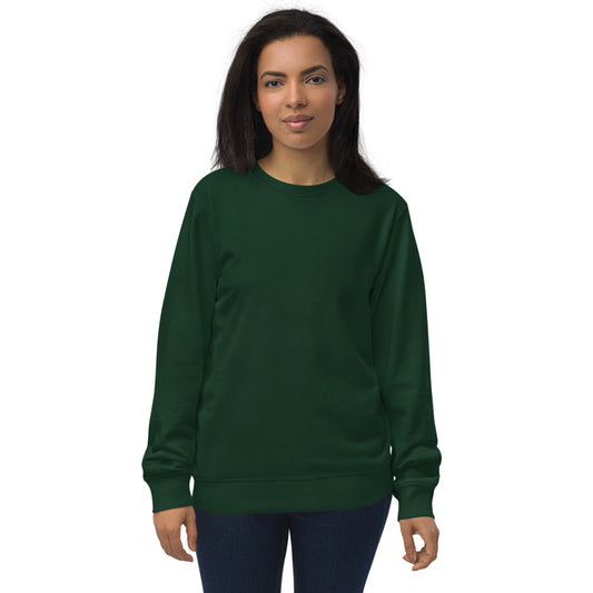 Plain Unisex Organic Sweatshirt