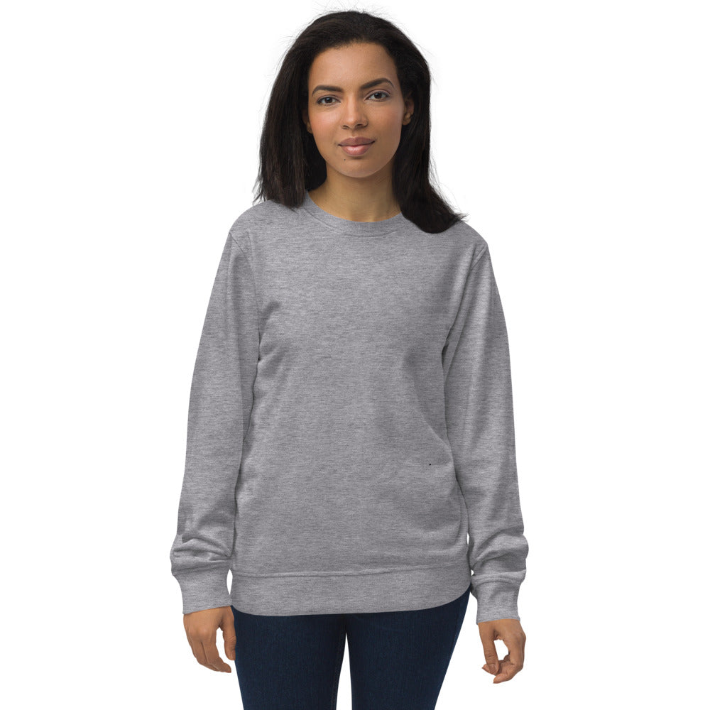 Plain Unisex Organic Sweatshirt
